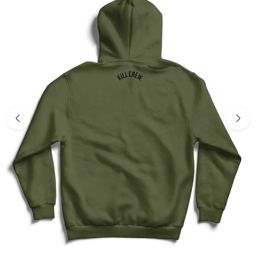 Kill Crew Olive Green Hoodie